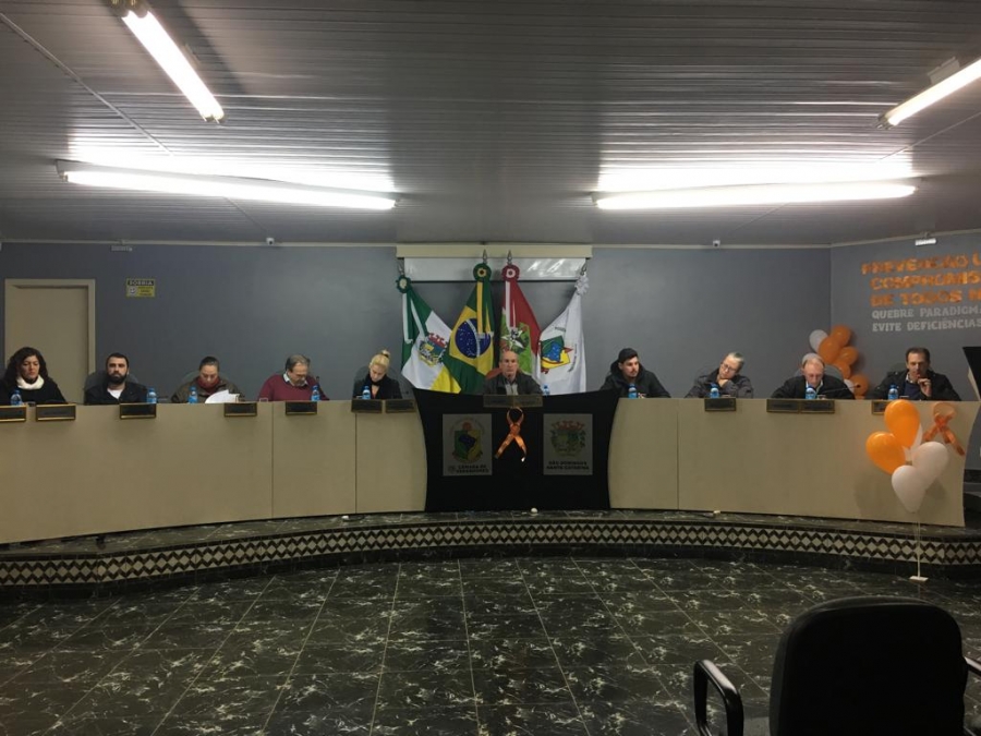 Legislativo de São Domingos esteve reunido para a Primeira Sessão Ordinária do mês