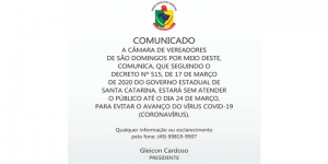 COMUNICADO