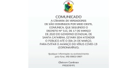 COMUNICADO