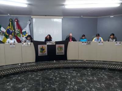 Câmara Jovem de São Domingos se reúne na penúltima Sessão da atual Legislatura
