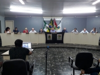 Sessão Ordinária da Câmara de Vereadores de São Domingos é marcada pela posse do Vereador Suplente Vanderli (Biquinho)