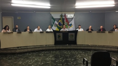 Legislativo reuniu-se nessa terça-feira, dia 05, para a Primeira Sessão Ordinária do mês